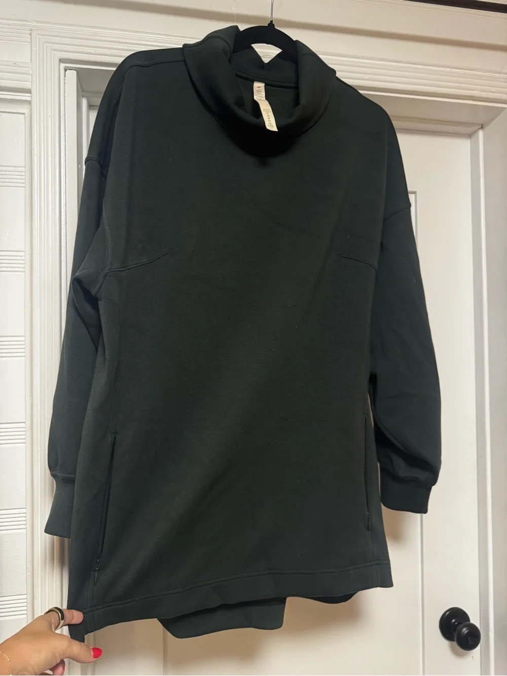Lululemon Modal-Blend Turtleneck Tunic Sweatshirt